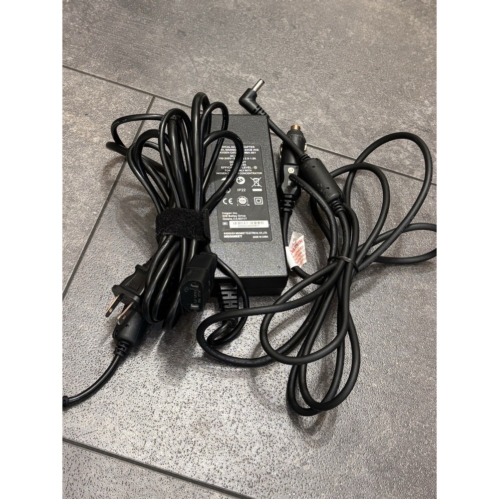 120W AC Adapter Charger CAR Inogen G5 Portable BA-501 MANGO120S-24CB-ING, 24V 5A